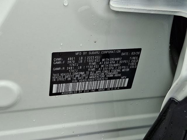 2026 Subaru FORESTER Standard Model