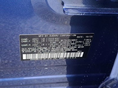 2026 Subaru FORESTER Standard Model