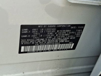 2026 Subaru Forester Premium