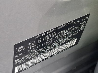 2026 Subaru FORESTER Premium