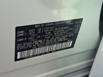 2026 Subaru FORESTER Premium