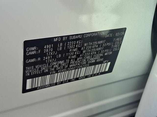 2026 Subaru FORESTER Premium