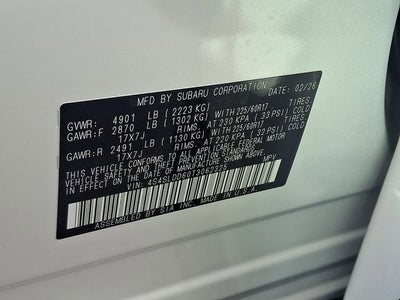 2026 Subaru FORESTER Premium