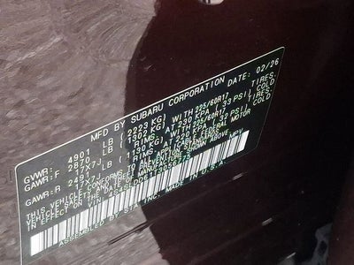 2026 Subaru FORESTER Premium