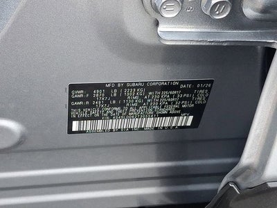 2026 Subaru FORESTER Premium