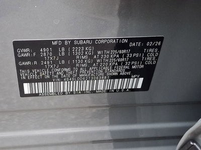 2026 Subaru FORESTER Premium