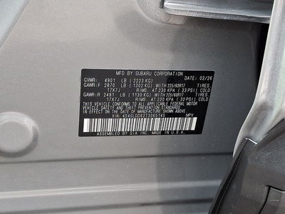 2026 Subaru FORESTER Premium