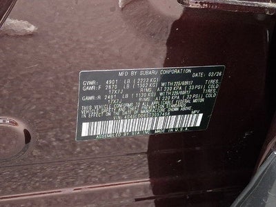 2026 Subaru Forester Premium