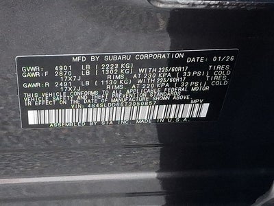 2026 Subaru FORESTER Premium