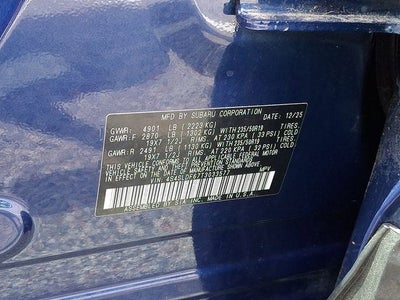 2026 Subaru Forester Sport