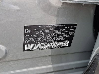 2026 Subaru FORESTER Sport Onyx Edition