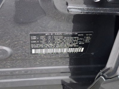 2026 Subaru FORESTER Sport