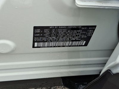 2026 Subaru FORESTER Sport Onyx Edition
