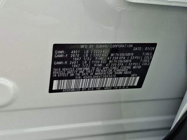 2026 Subaru FORESTER Sport