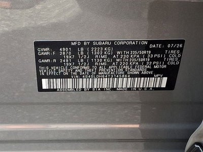 2026 Subaru FORESTER Sport Onyx Edition