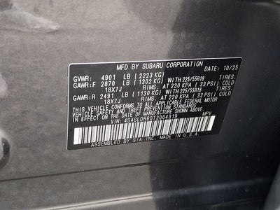 2026 Subaru Forester Limited