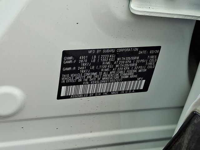 2026 Subaru FORESTER Limited