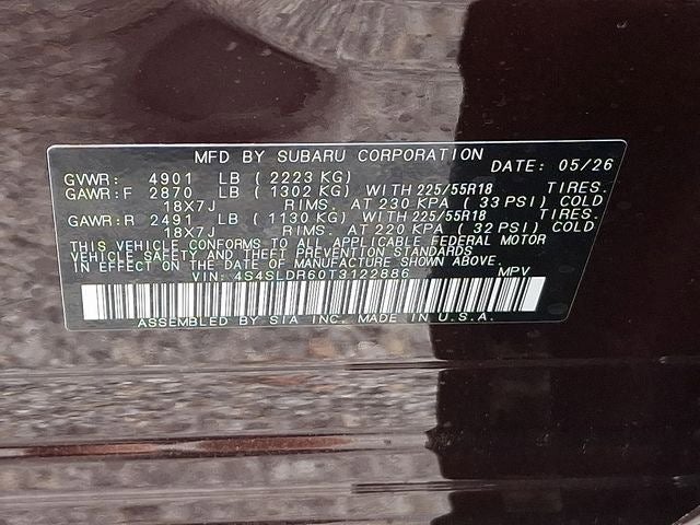 2026 Subaru FORESTER Limited