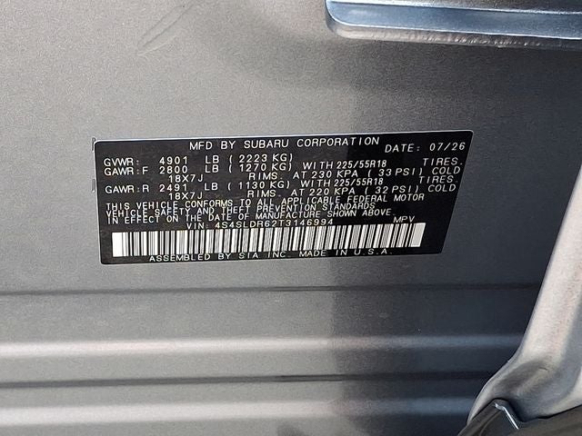 2026 Subaru FORESTER Limited