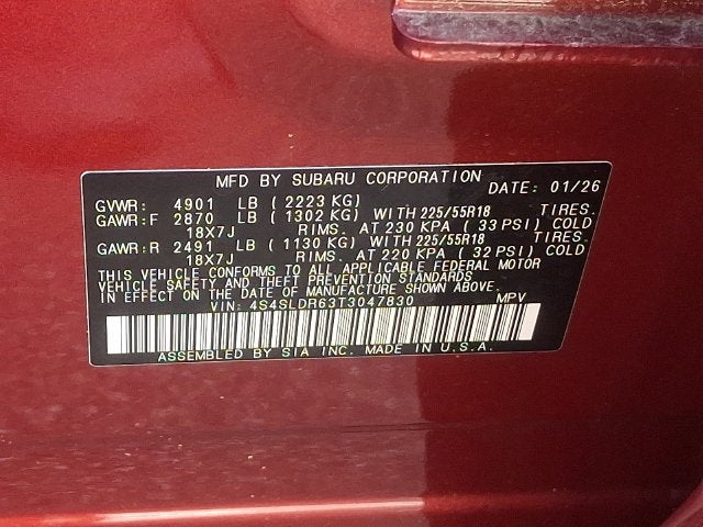 2026 Subaru FORESTER Limited