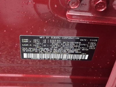 2026 Subaru FORESTER Limited