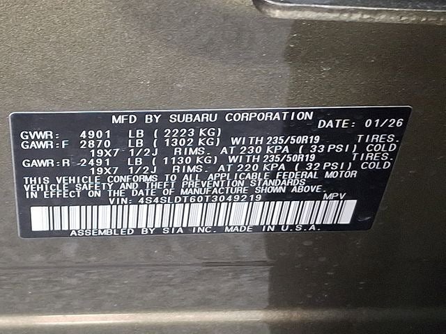 2026 Subaru FORESTER Touring