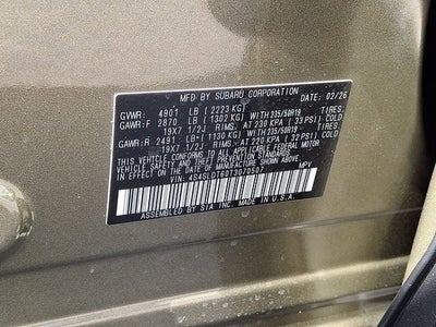 2026 Subaru FORESTER Touring