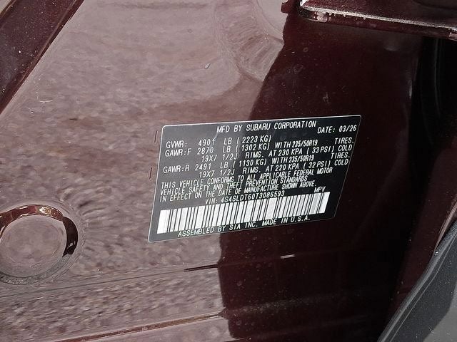 2026 Subaru FORESTER Touring