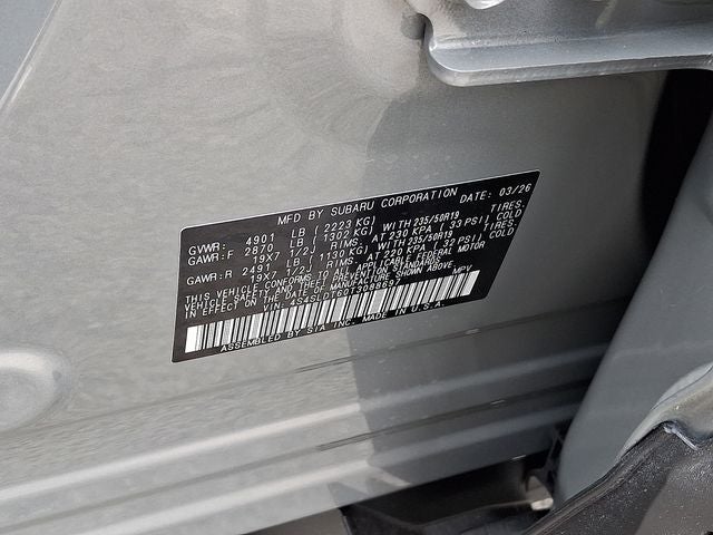 2026 Subaru FORESTER Touring