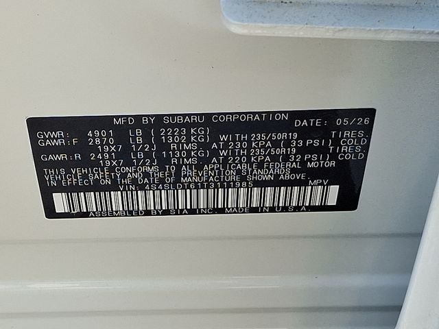 2026 Subaru FORESTER Touring