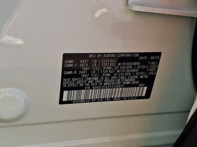 2026 Subaru FORESTER Touring