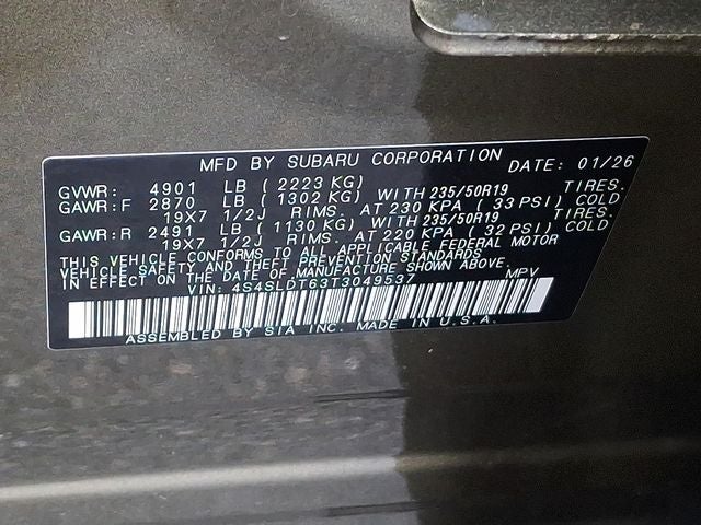 2026 Subaru FORESTER Touring