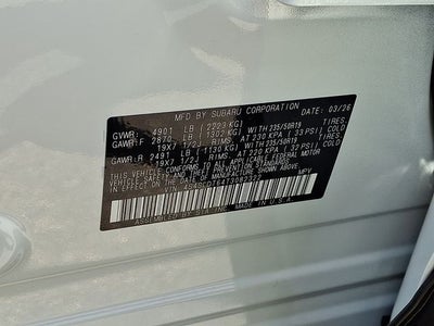 2026 Subaru FORESTER Touring