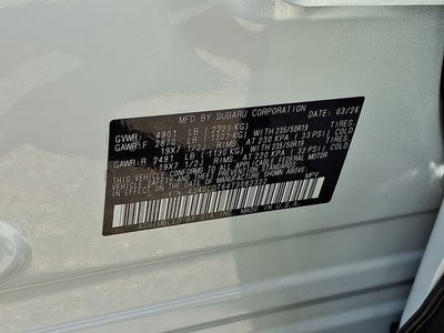 2026 Subaru FORESTER Touring