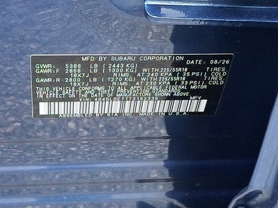 2026 Subaru FORESTER Premium Hybrid