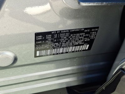 2026 Subaru FORESTER Premium Hybrid