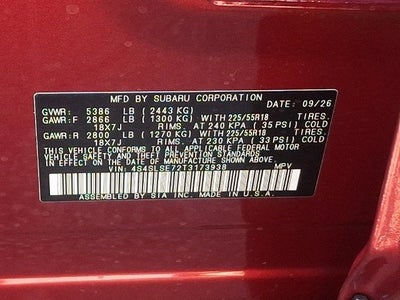 2026 Subaru FORESTER Premium Hybrid