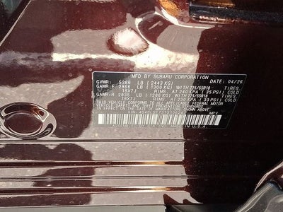 2026 Subaru FORESTER Premium Hybrid