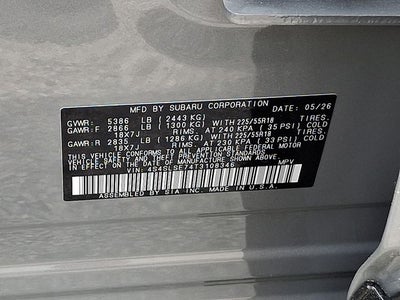 2026 Subaru FORESTER Premium Hybrid