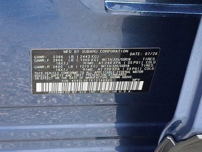 2026 Subaru FORESTER Premium Hybrid
