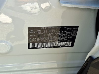 2026 Subaru FORESTER Premium Hybrid