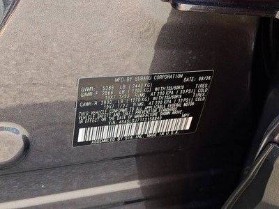 2026 Subaru FORESTER Sport Hybrid