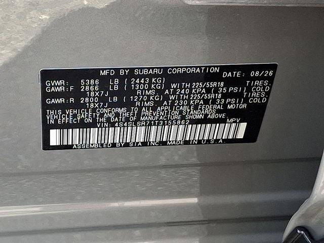 2026 Subaru FORESTER Limited Hybrid