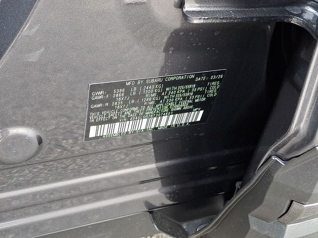 2026 Subaru FORESTER Limited Hybrid