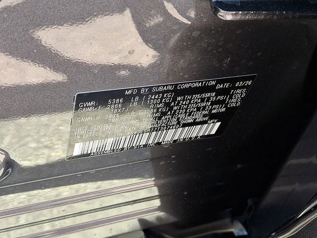 2026 Subaru FORESTER Limited Hybrid