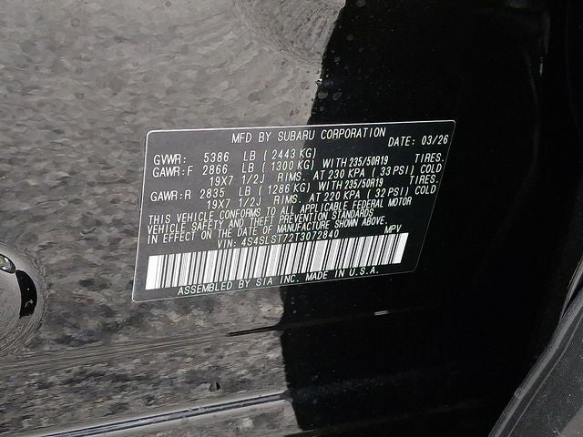 2026 Subaru FORESTER Touring Hybrid