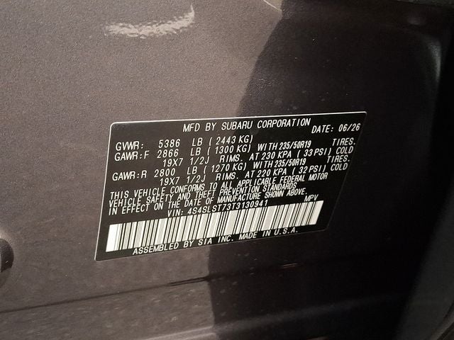 2026 Subaru FORESTER Touring Hybrid