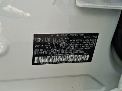 2026 Subaru Ascent Premium