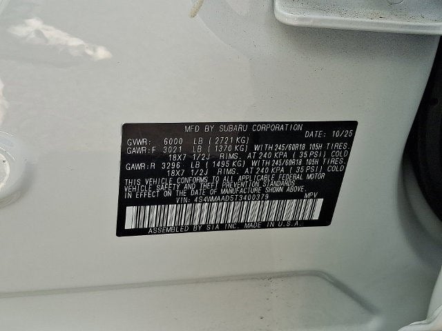 2026 Subaru Ascent Premium