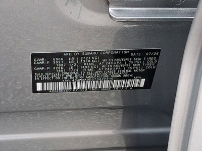2026 Subaru ASCENT Premium 7-Passenger